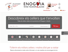 Tablet Screenshot of enoguia.cat